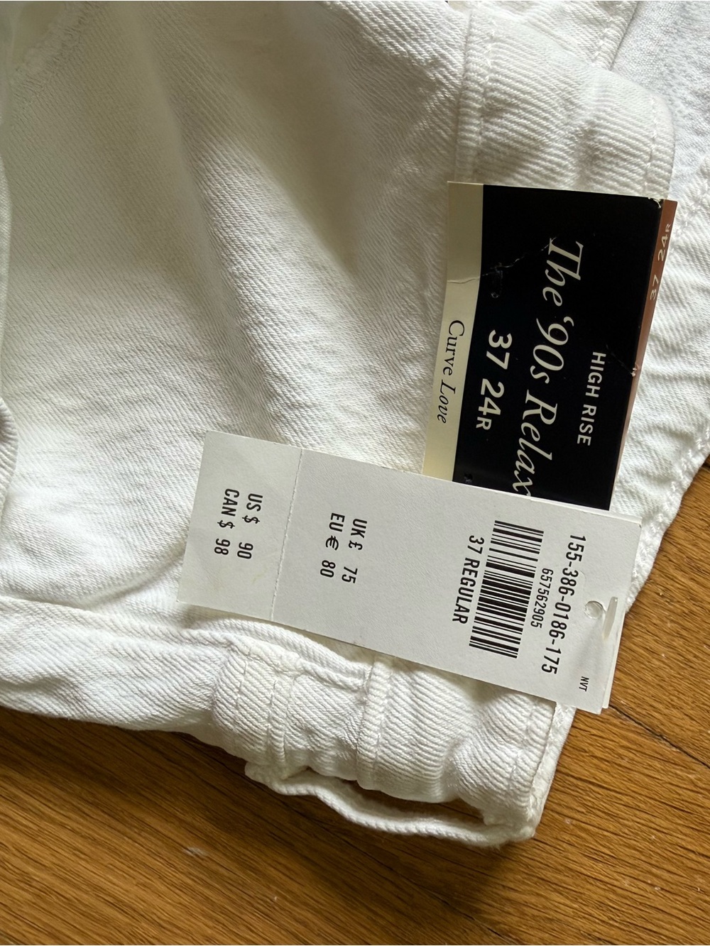 Abercrombie & Fitch White High Rise Women’s Jeans